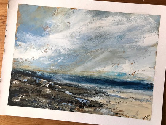 Surf Spray and Rocks
