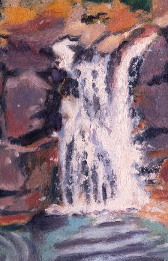Colorado Mountain Waterfall