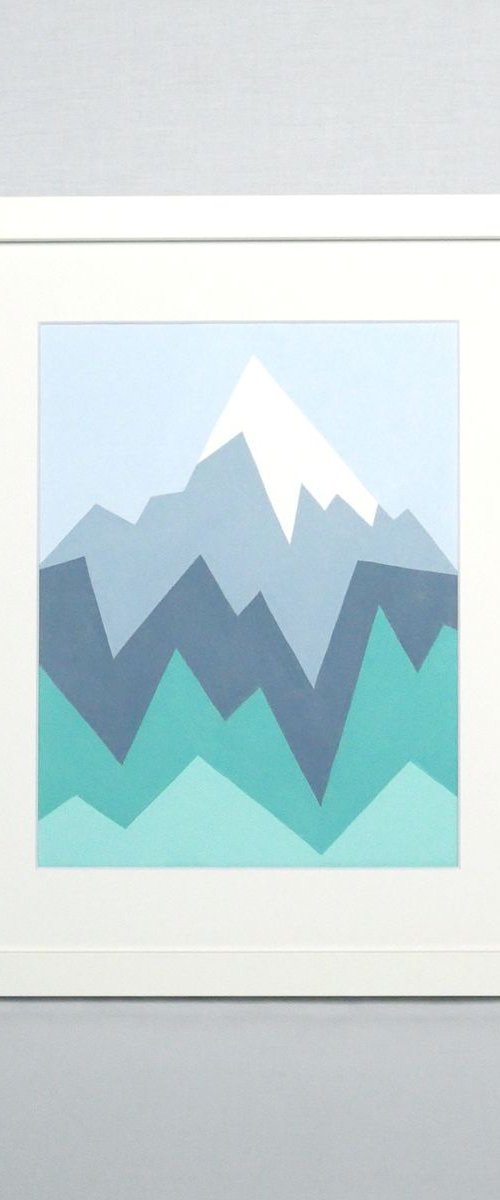 Mount Cheam, Chilliwack. by Zoe  Hattersley