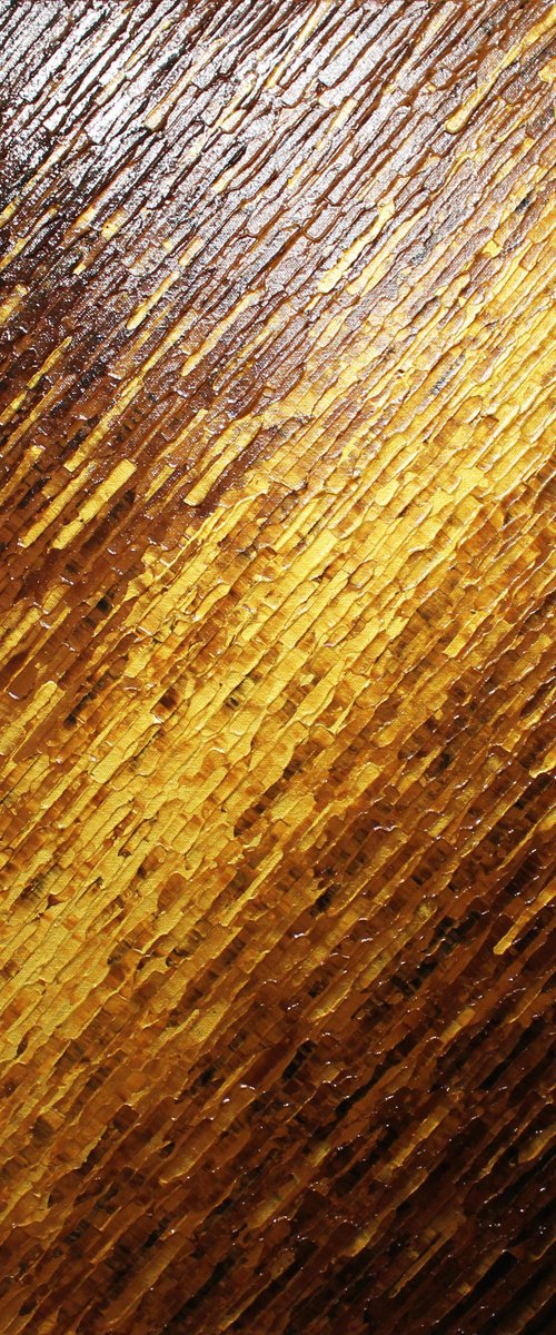 Gold brown knife texture by Jonathan Pradillon