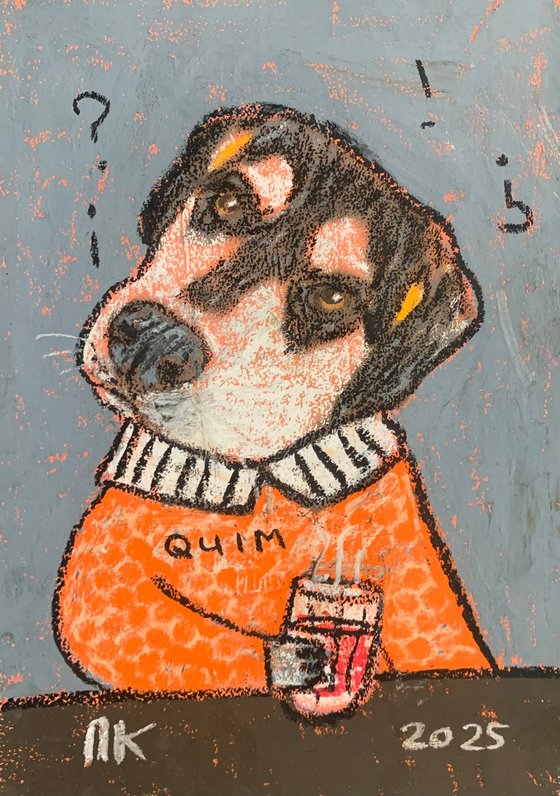 Drinking dog #153