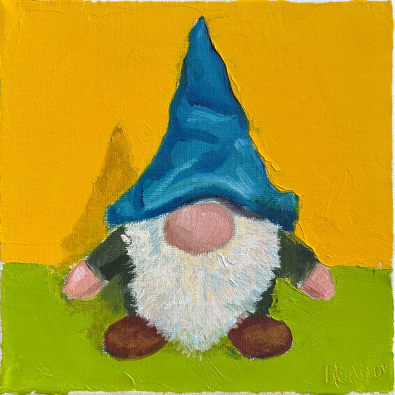 Stuffed toy gnome