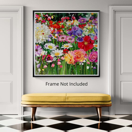 you made the flowers dance