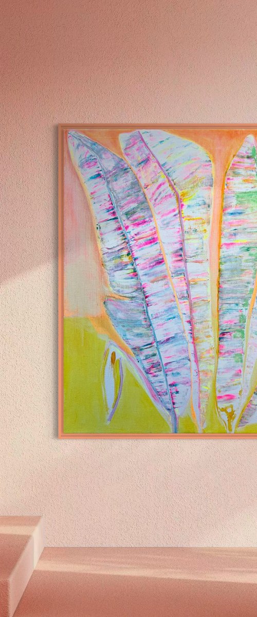 'Rainbow Palms At Sundown' by Kathryn Sillince