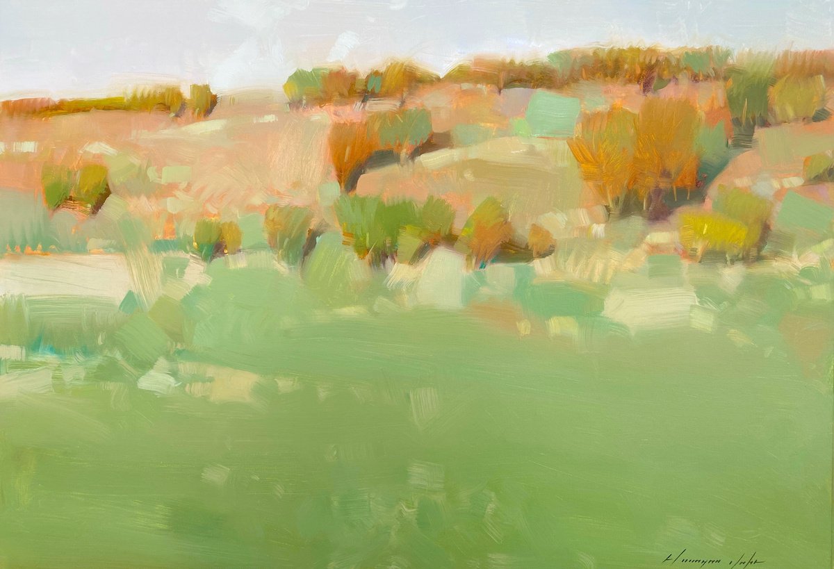 Autumn Palette By Vahe Yeremyan, 32 X 23, Artwork For Sale On Artfinder