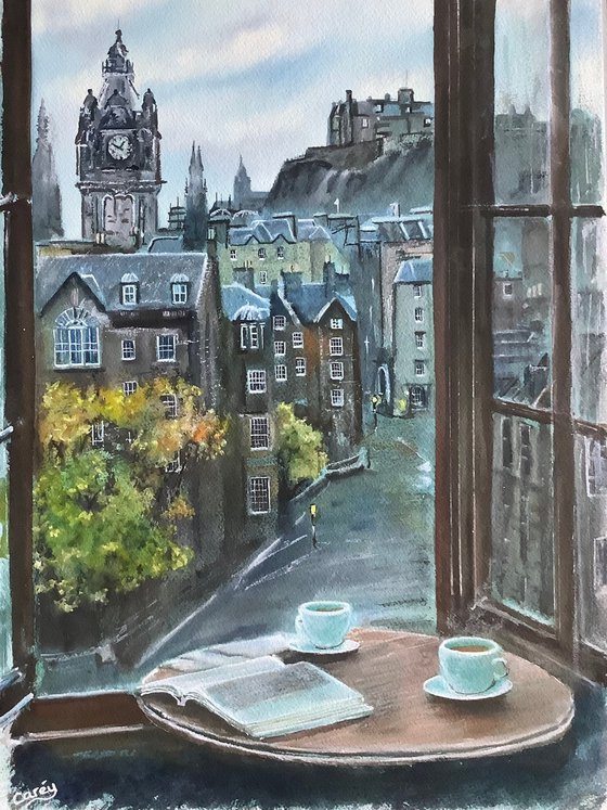 A View from A window, Edinburgh.