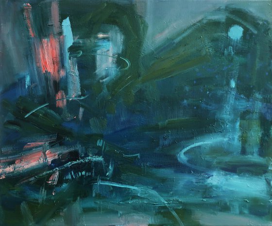 Mountains Abstraction
