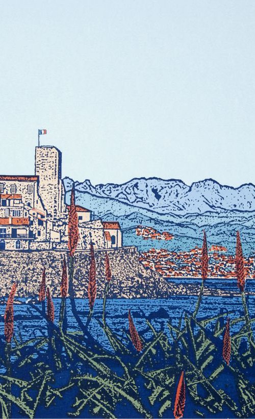 La vieil Antibes - La Cote d'Azure by Talia Russell