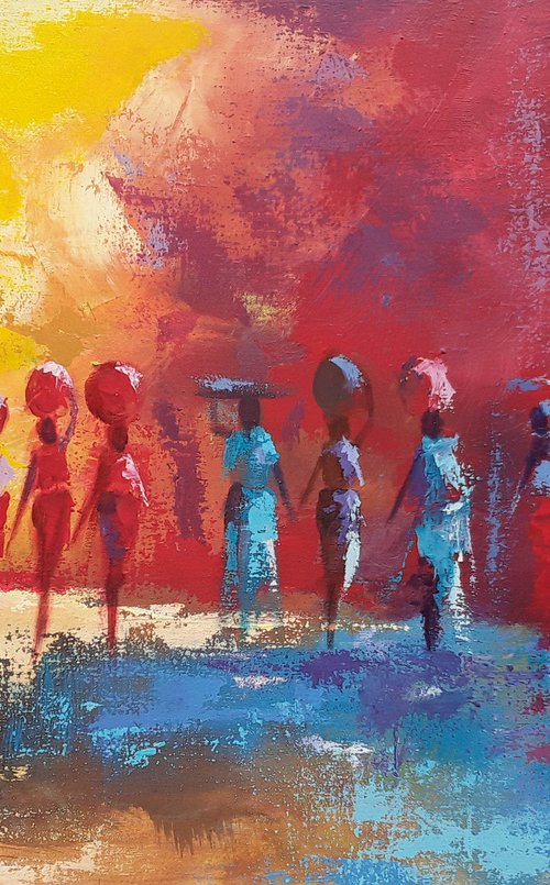 Women of the horizon by Alex Mensah