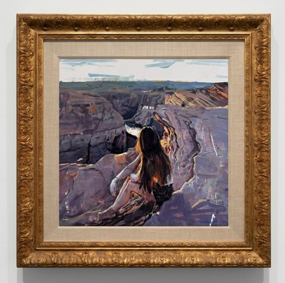 Solitude over the canyon