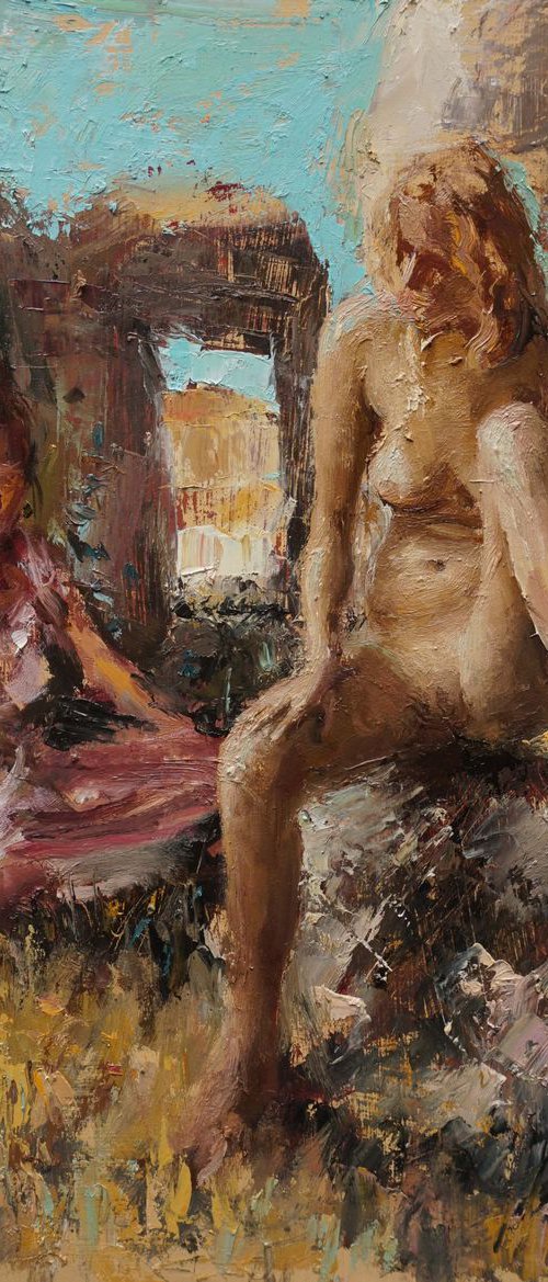 Confidences in the ruins by Manuel Leonardi