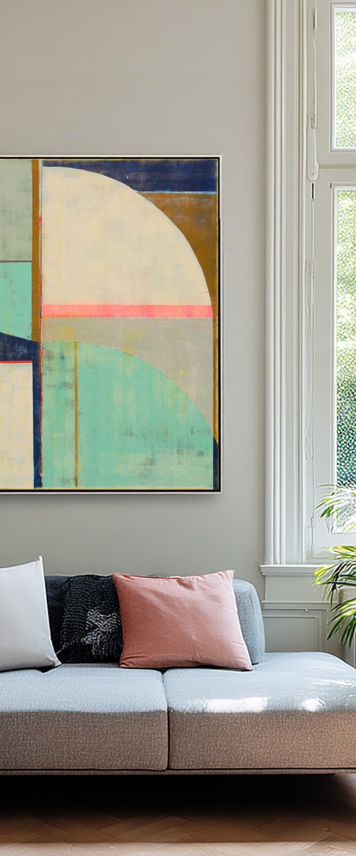 The maze in mint by Ronald Hunter