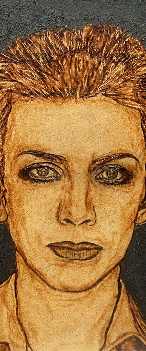 Annie Lennox by MILIS Pyrography