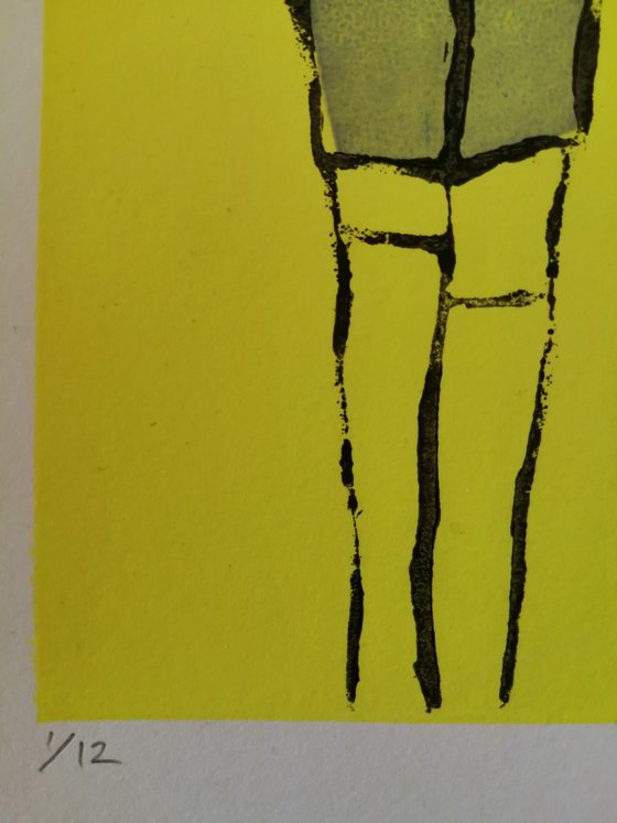 Stilts on Yellow 2