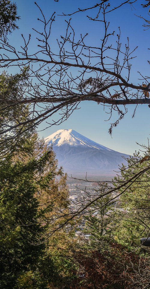 GLIMPSE OF FUJI II by Fabio Accorrà