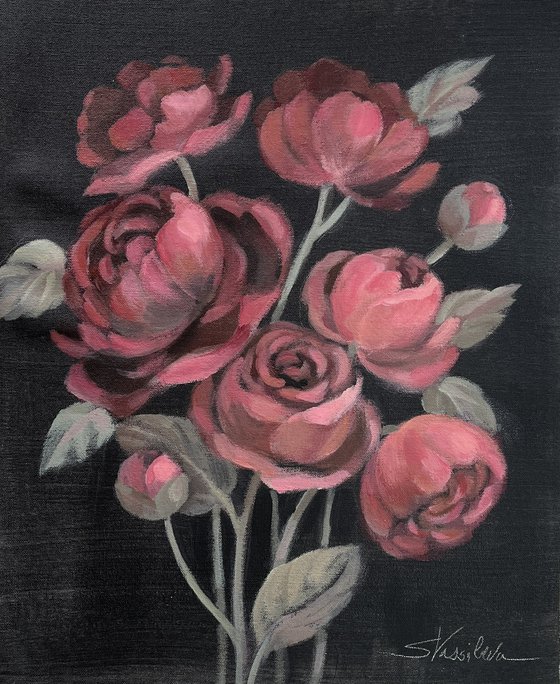 Burgundy Bloom