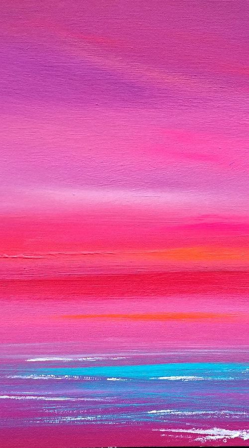 Serene Moments  - Modern Art Office Decor Home by Mel Graham