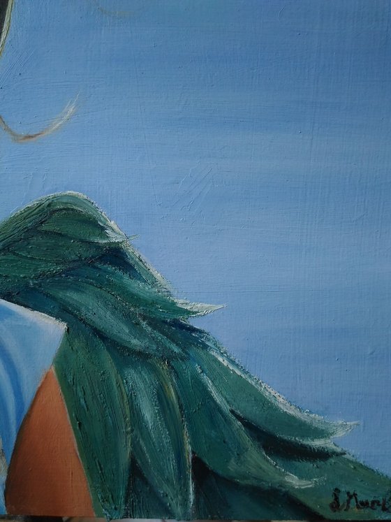 "Mimi" paper wings