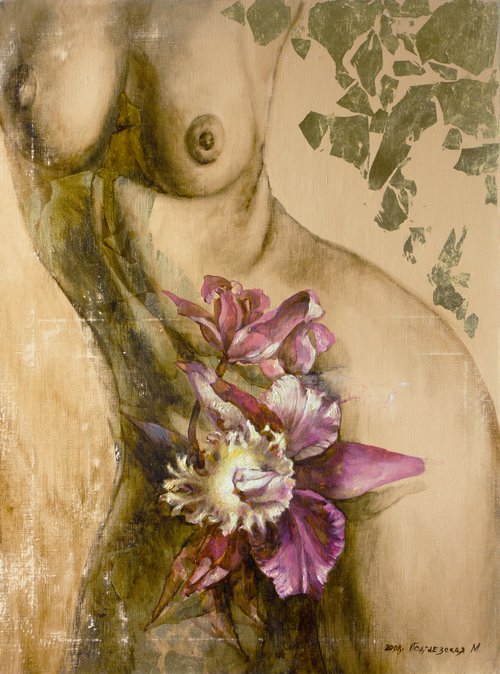 Nude #7(80х60) by Marina Podgaevskaya