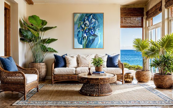 Blue Triumph (Iris Series)