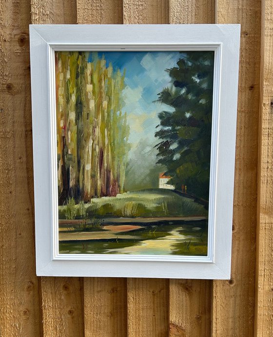 Lode Mill with Poplars