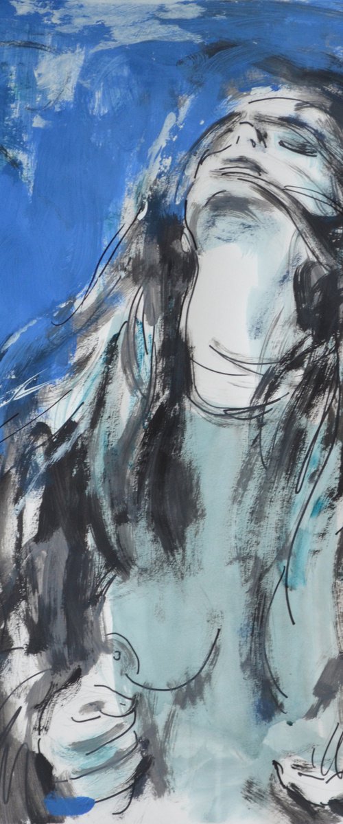 Blue and Black 2 by Nelina Trubach-Moshnikova