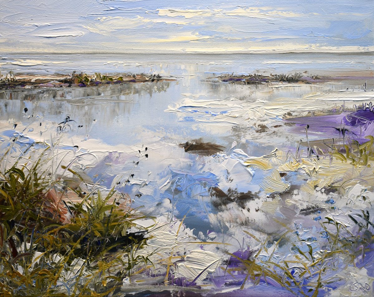 Snow Silence By Sonja Brussen, 20 X 17, Artwork For Sale On Artfinder