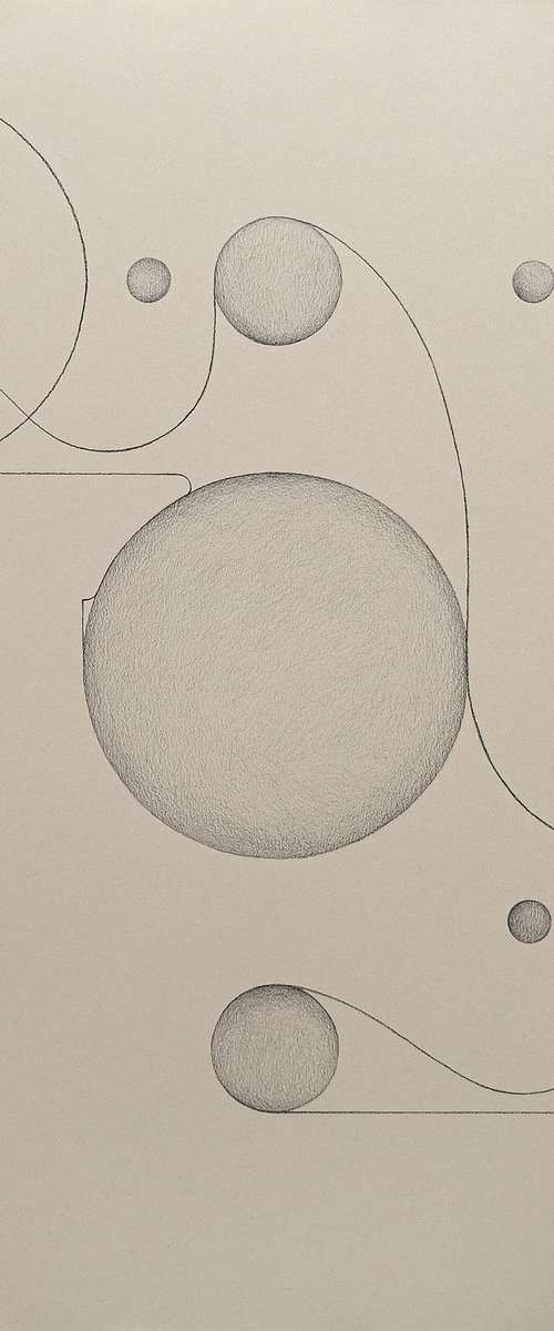 Graphics 28. Uncertainty I. Field by Tetiana Gryshchenko