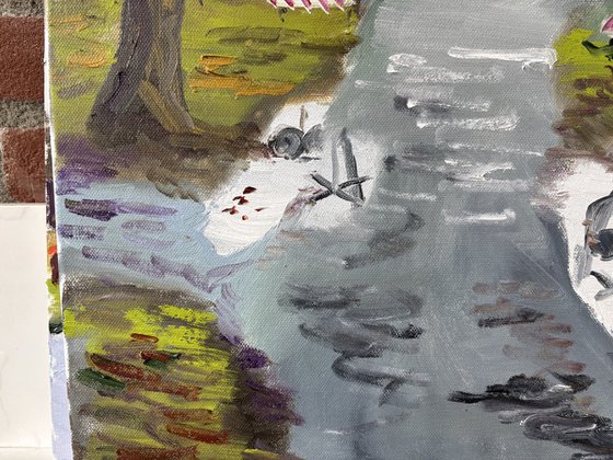 The Crossing in the Rain