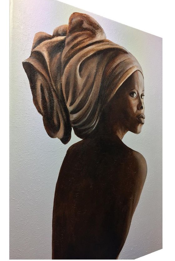 African woman portrait.