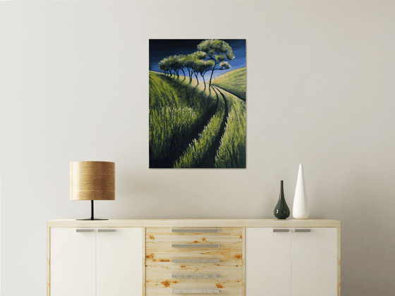 Spring Sunrise -  Fields and Colors Series