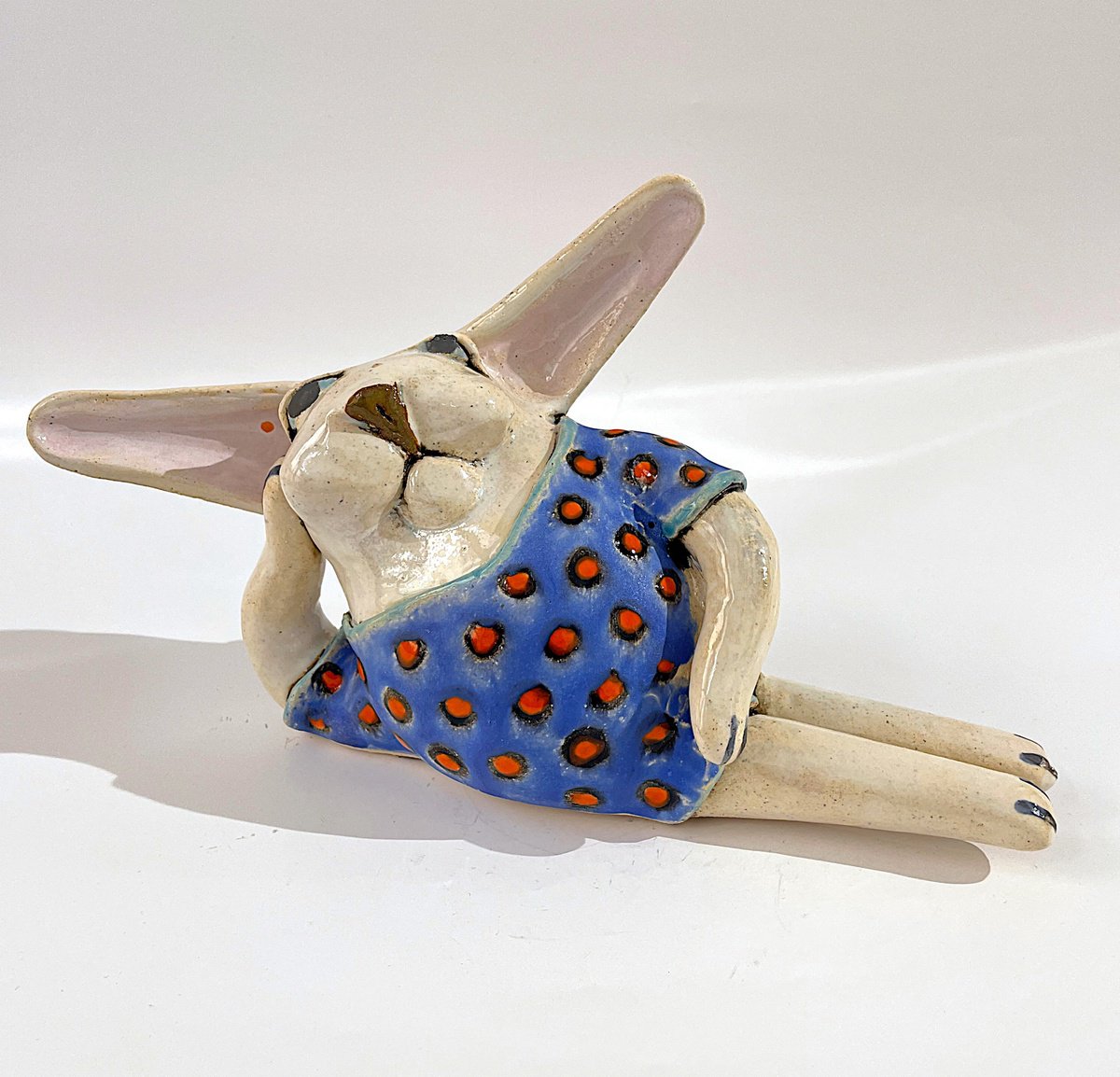 Lying Rabbit by Viktor Zuk