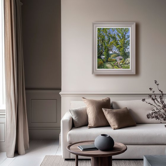 Two Trees and Barns, Kilburn