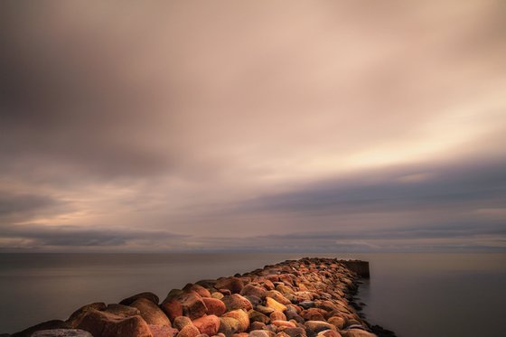 Stone jetty