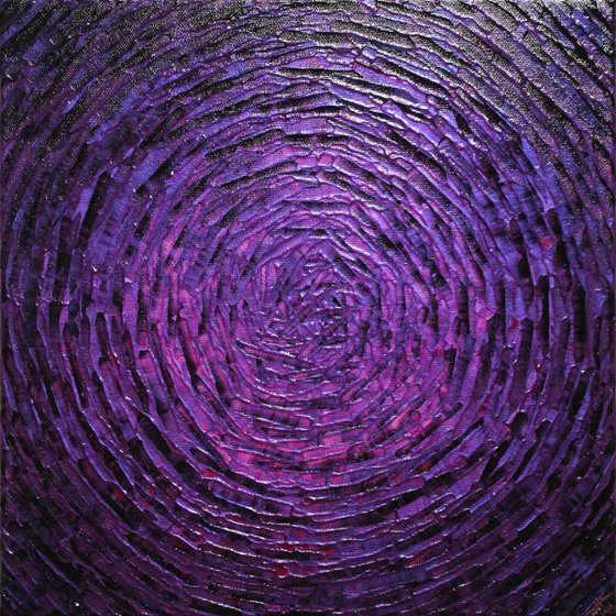 Purple concentric shine