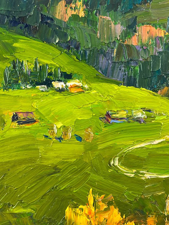 Autumn Mountain View