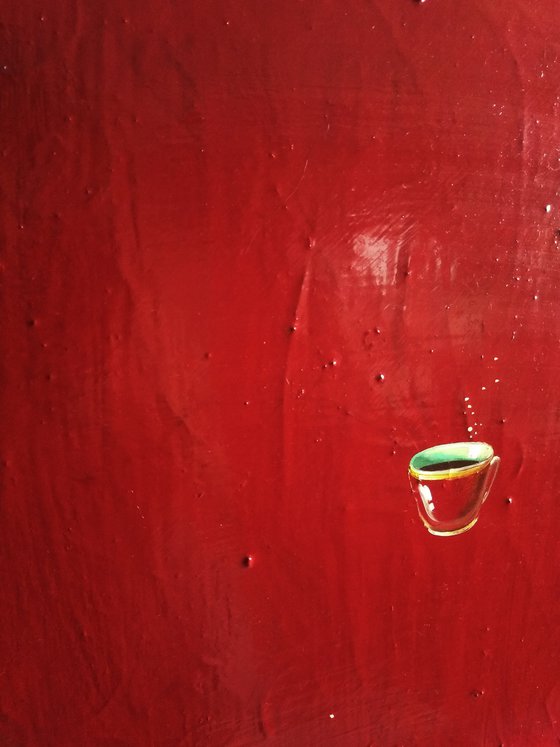 "Still life with a small cup"
