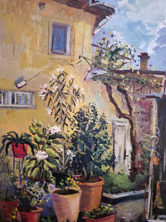 Blossoms in the garden