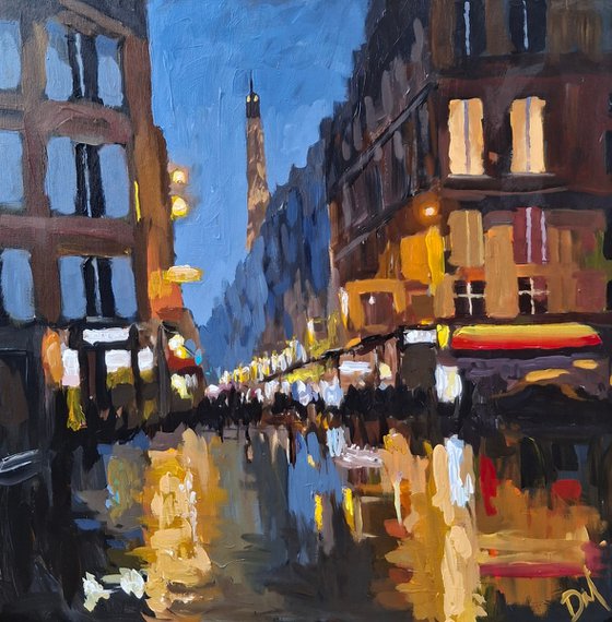 Night Reflections, Paris