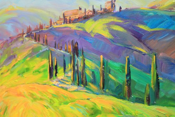 Tuscan hills