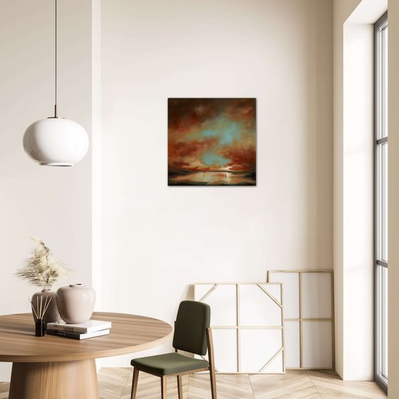 Sunset Beauty Over The Lake District