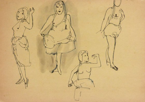Study of Dancers