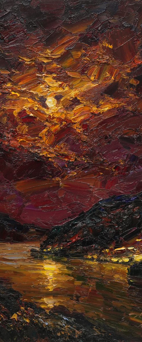 Warm Night by Alisa Onipchenko-Cherniakovska