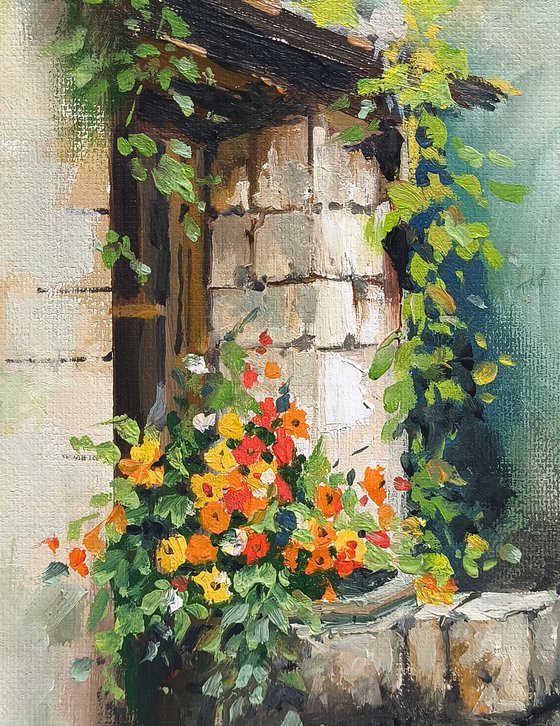 Window of Blossoms