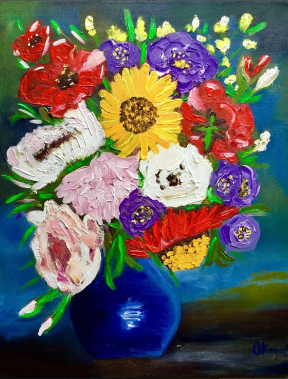 Flowers in a vase 2