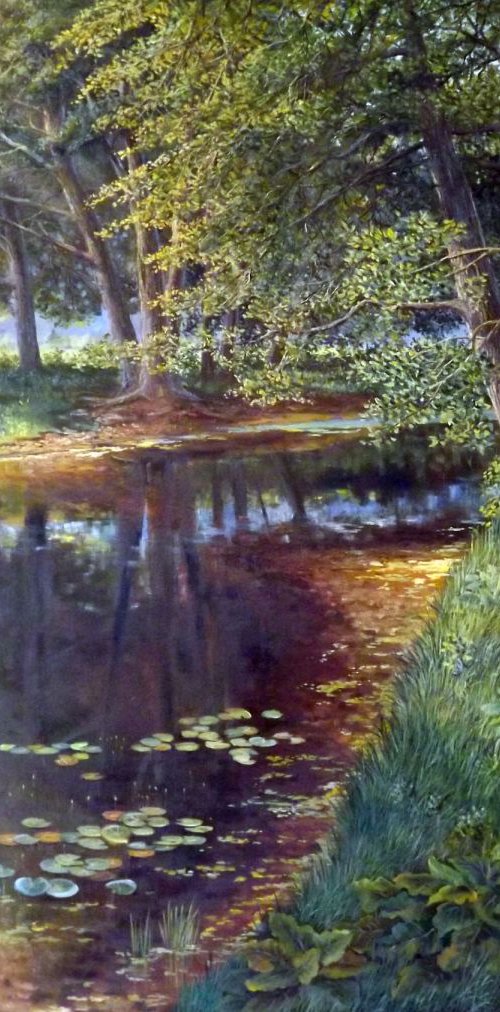 Forest Creek by Oleg Riabchuk