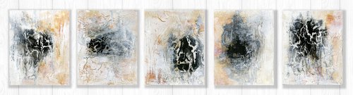 Wayfaring Dream Collection 1 - 5 Paintings by Kathy Morton Stanion