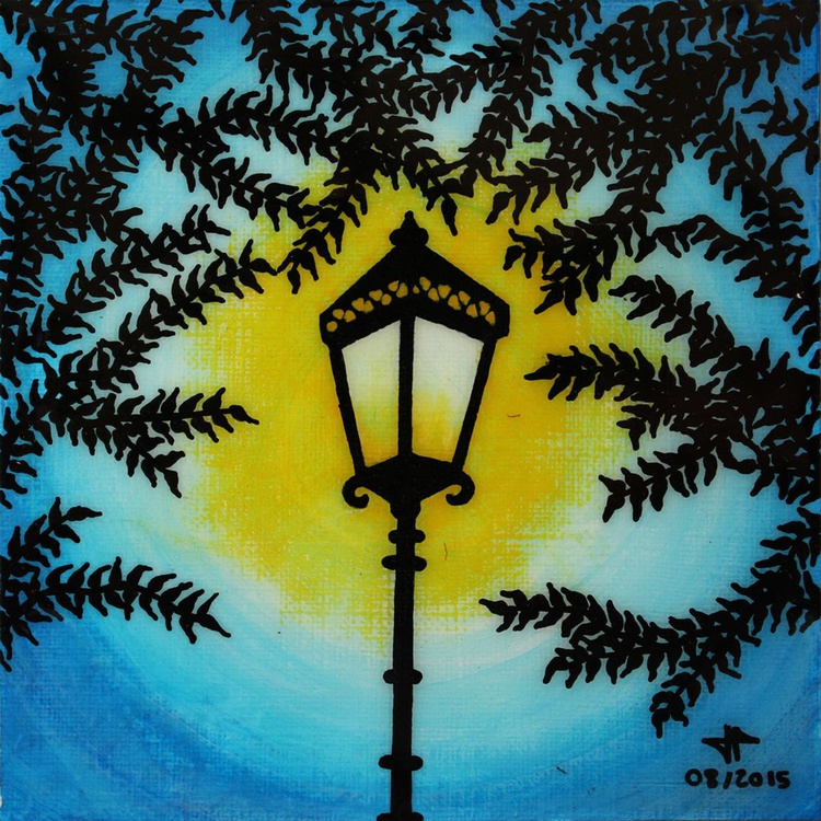Night Street Lamp By Jonathan Pradillon Artfinder Join me at stephen candler photography ¦ google+ ¦ facebook ¦ twitter on the streets of chiclana de la frontera, spain. night street lamp