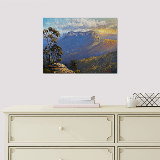 Sunset at Mt Solitary