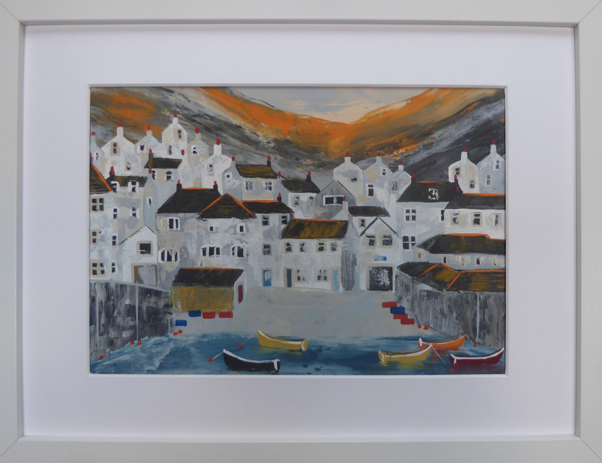 Port Isaac Colours by Elaine Allender